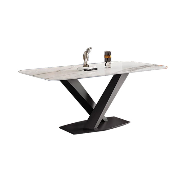 Orion Signature Sintered Stone X Leg Dining Table