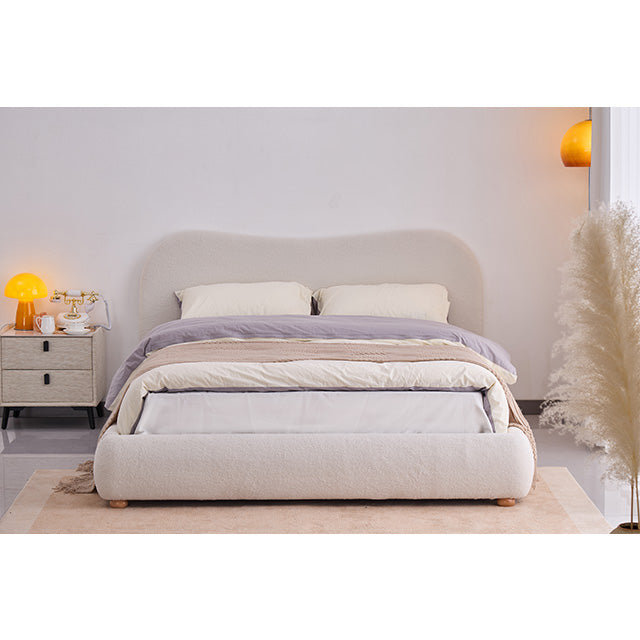 Freeman Simple Sherpa Bed Frame