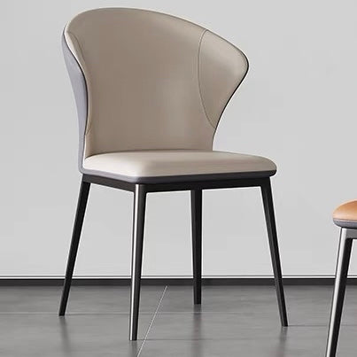 Jasper Modern PU Leather Shell Dining Chair