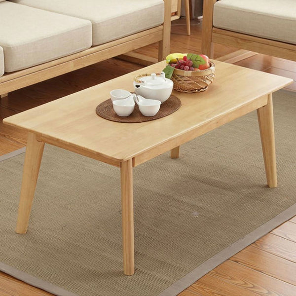 Emily Signature Coffee Table - Natural Wood