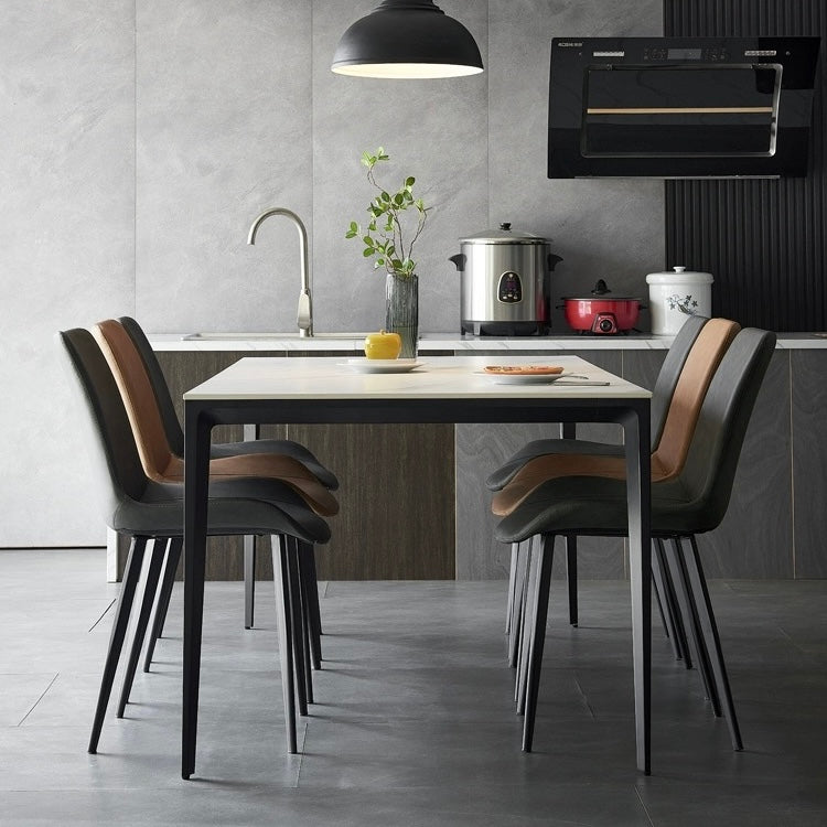 Xenon Minimalist Sintered Stone Dining Table