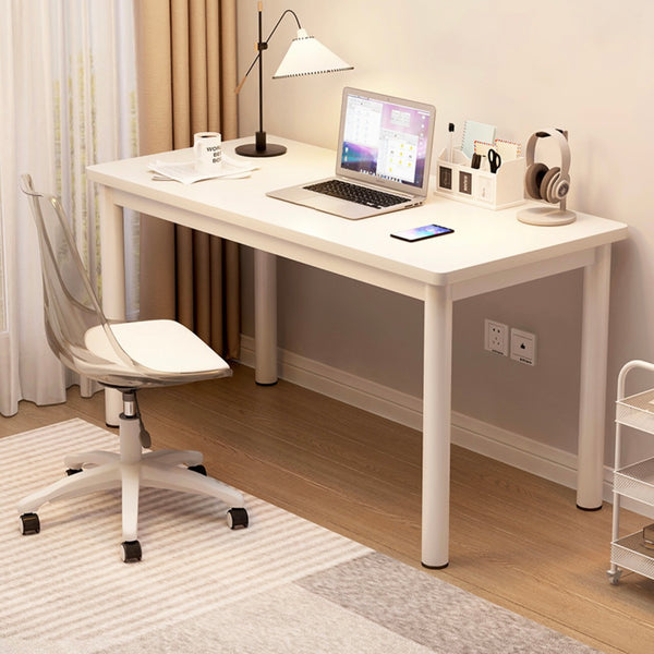 Camila White Simple Study Desk