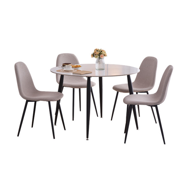 Kaleb Dining Table+4 Winnie Dining Chair