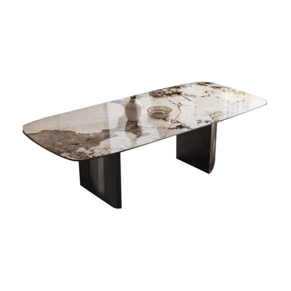 Ravello Modern Sintered Stone Rectangular Dining Table - Pandora