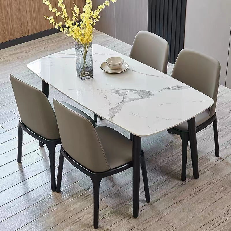 Brodie Signature Sintered Stone Dining Table - White