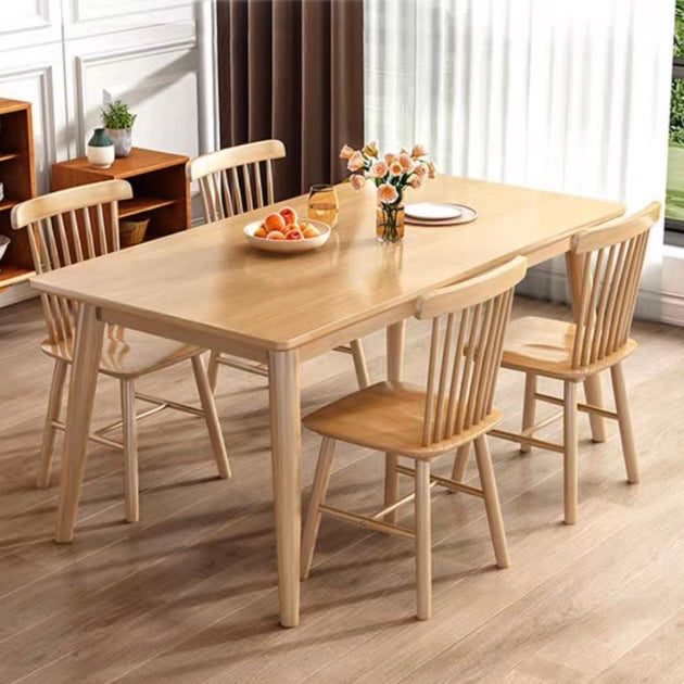 Karina Signature Solid Wood Angled Leg Dining Table