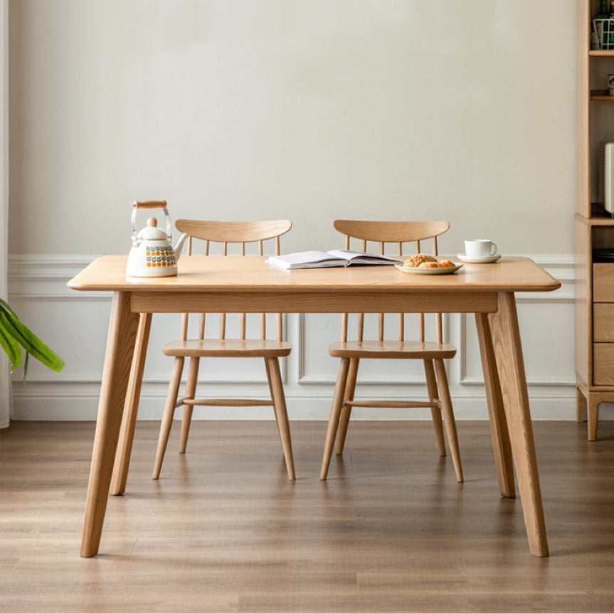 Karina Signature Solid Wood Angled Leg Dining Table