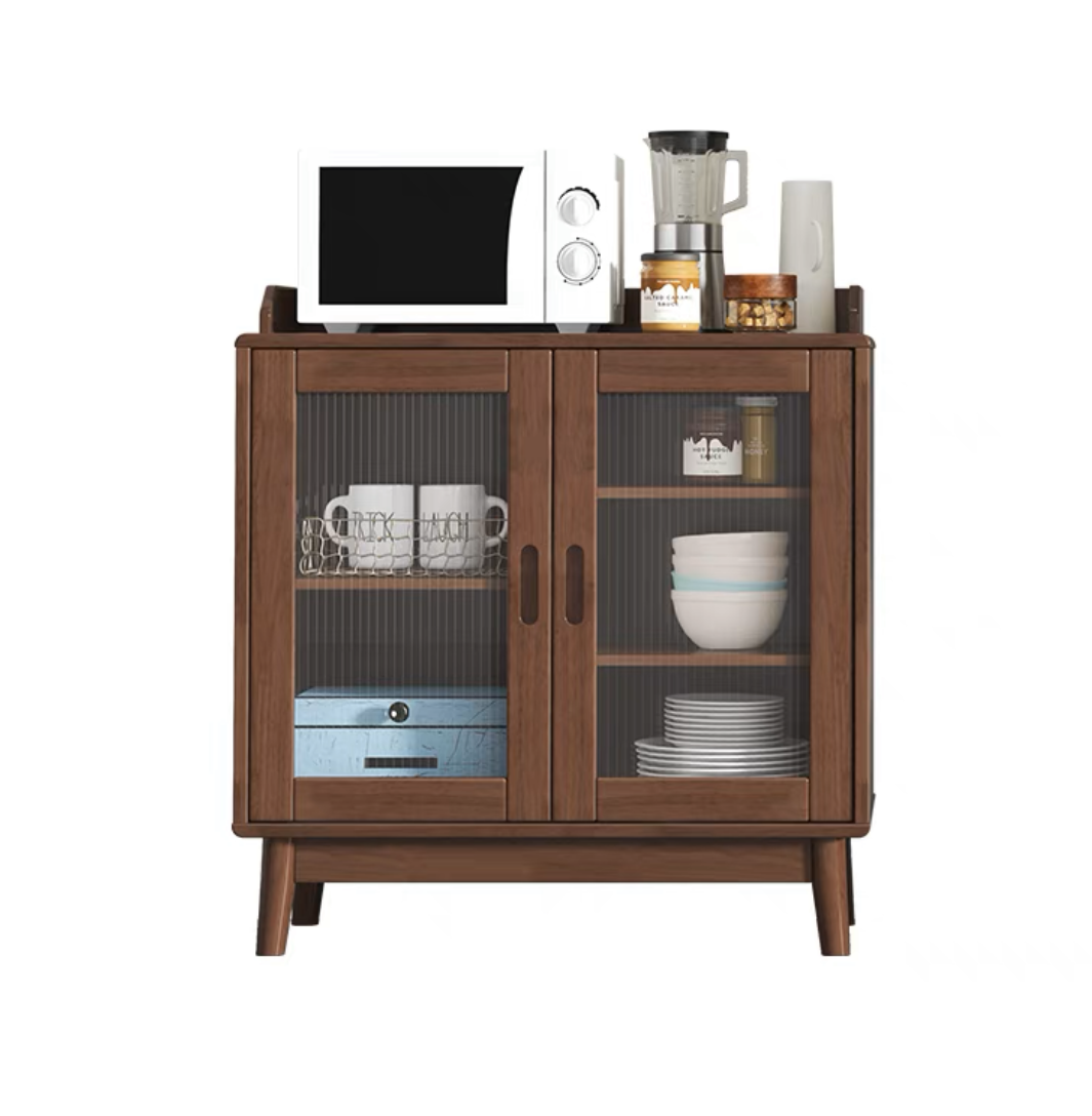 Harry buffet sideboard cabinet - black walnut colour