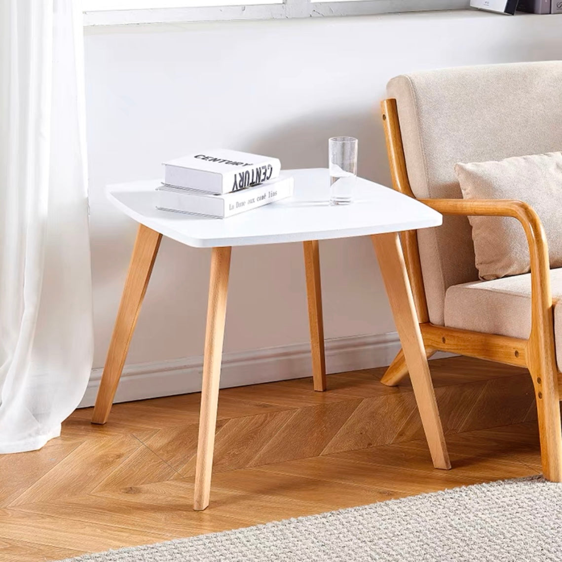 Daniel Simple Coffee Table - White Square