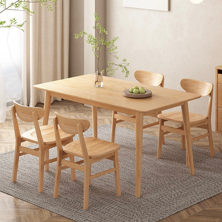 Karina Signature Solid Wood Angled Leg Dining Table