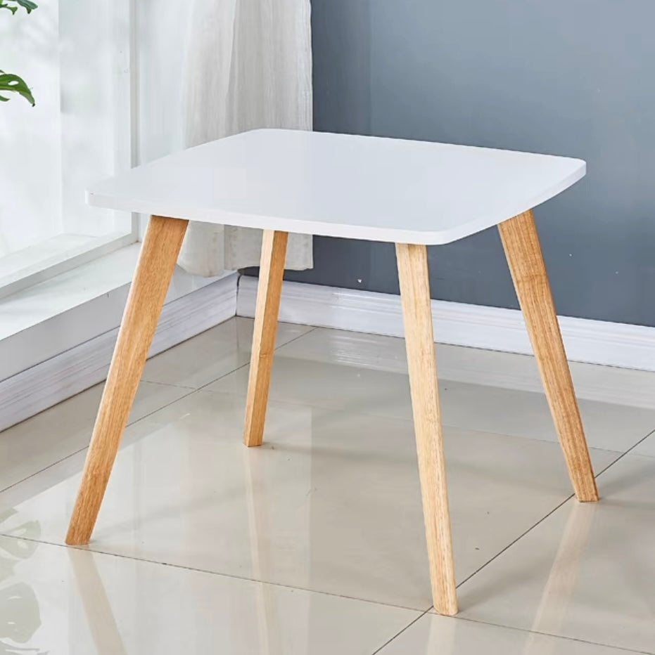 Daniel Simple Coffee Table - White Square