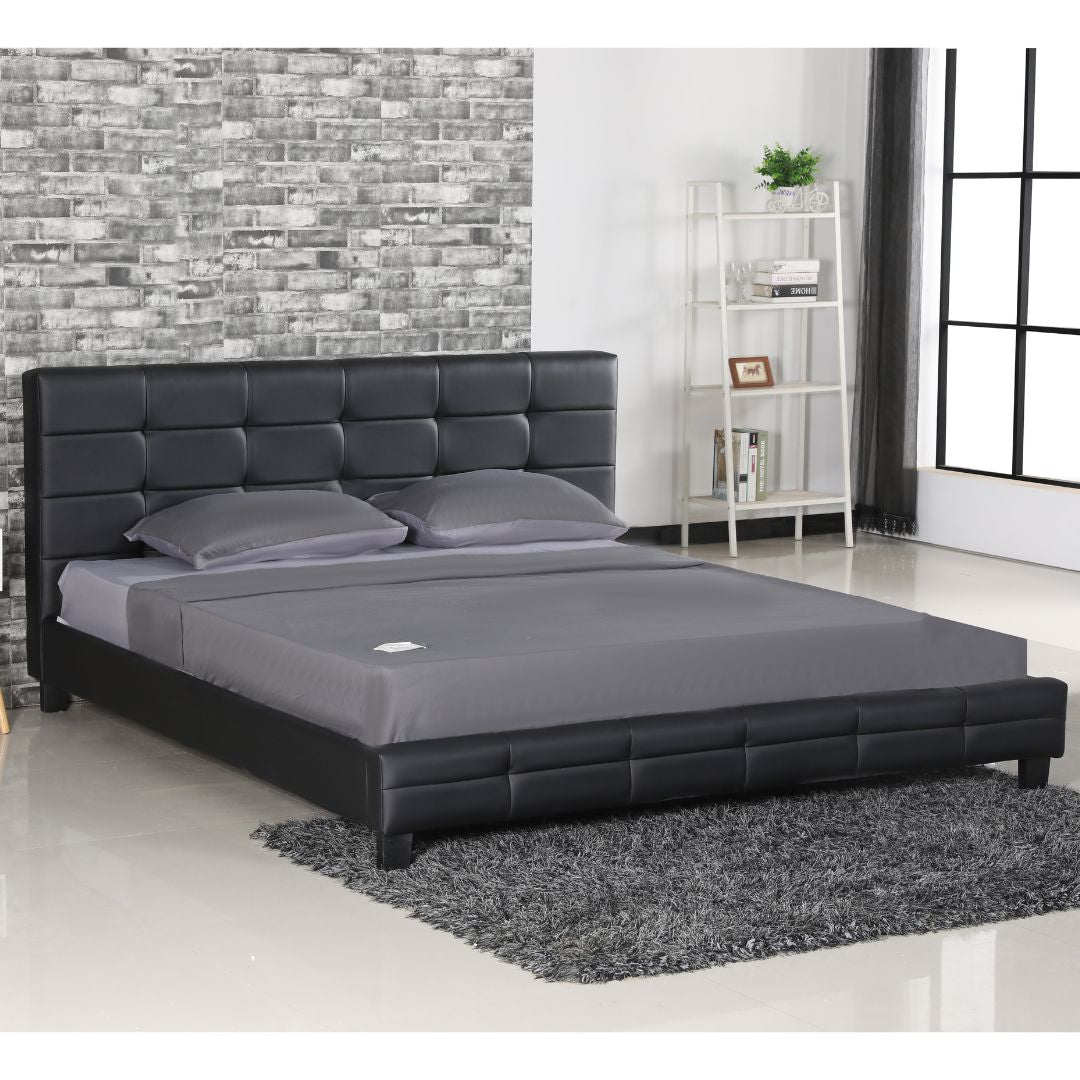 Cooper Simple PU Leather Bed Frame