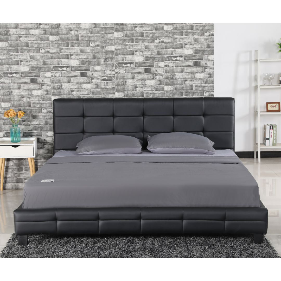 Cooper Simple PU Leather Bed Frame