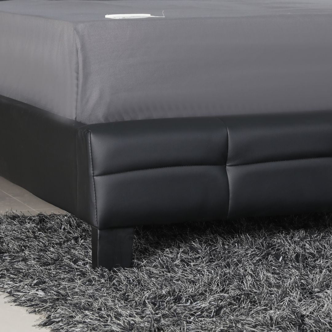 Cooper Simple PU Leather Bed Frame