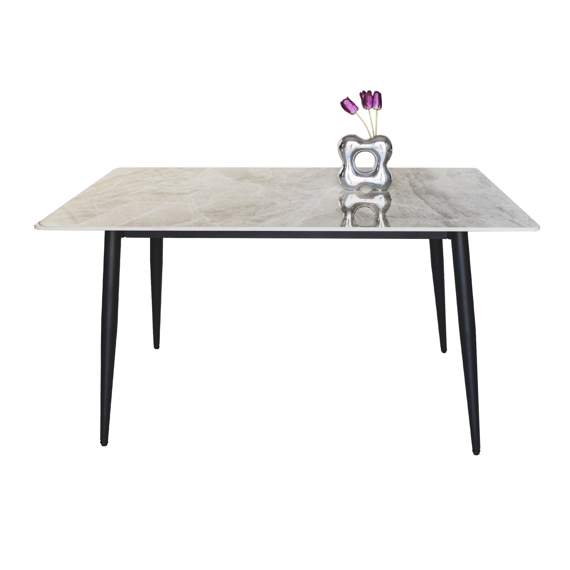 Brodie Signature Sintered Stone Dining Table - Grey