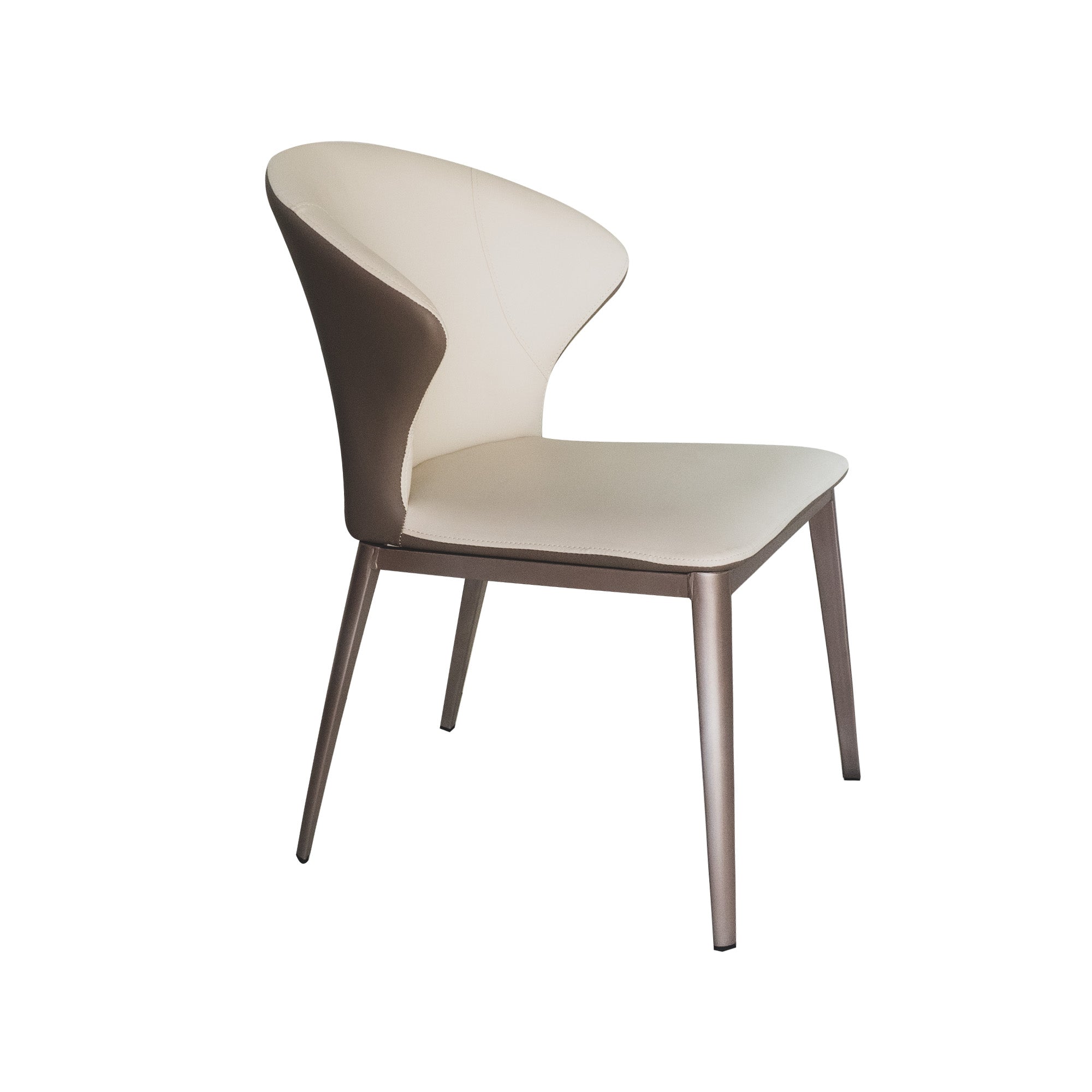 Jasper Modern PU Leather Shell Dining Chair