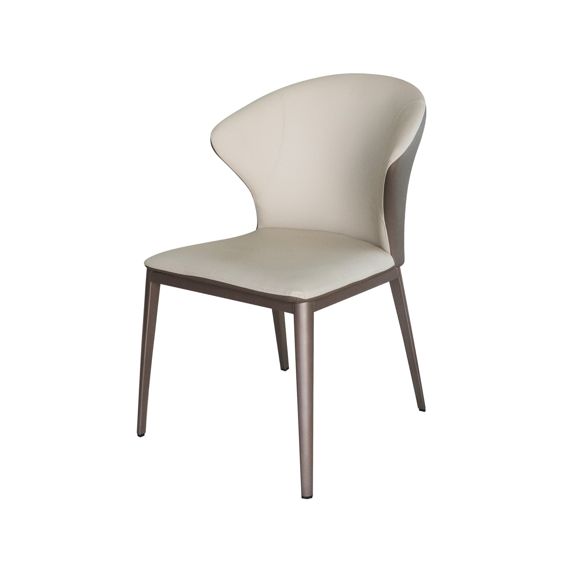 Jasper Modern PU Leather Shell Dining Chair