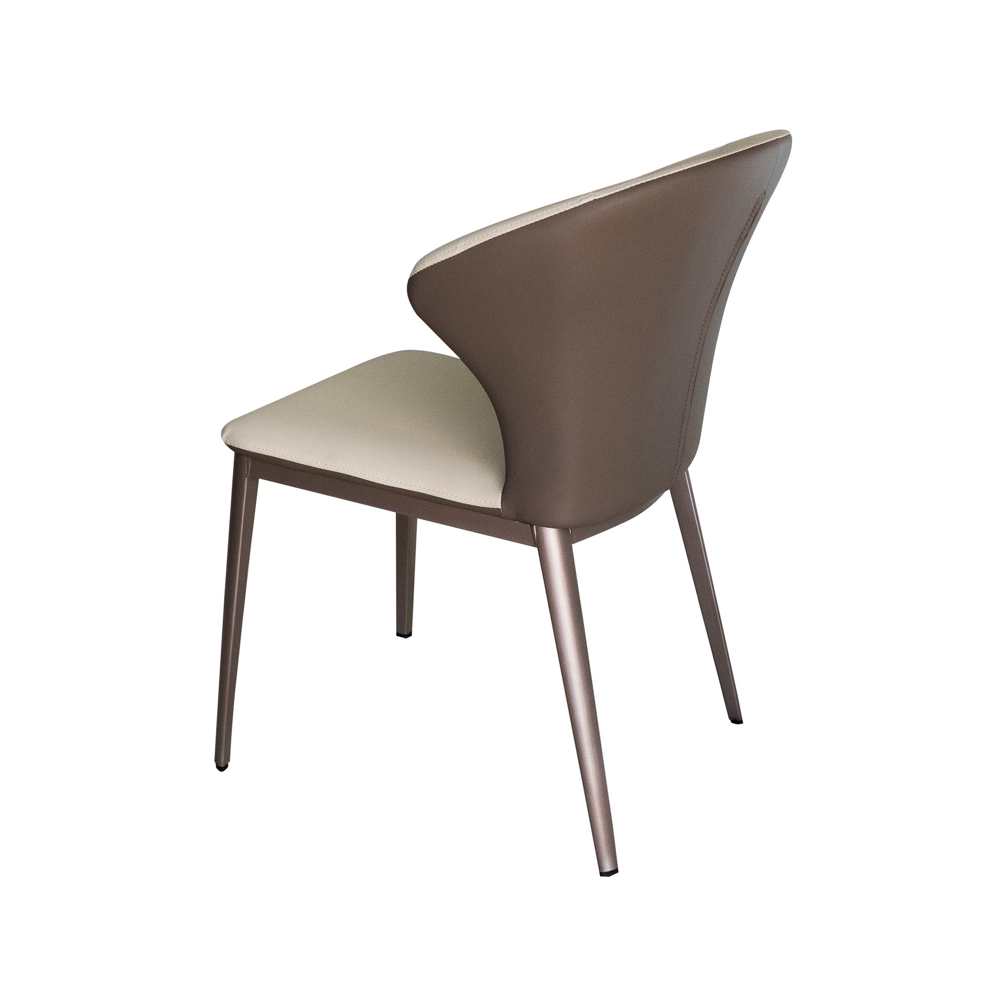 Jasper Modern PU Leather Shell Dining Chair