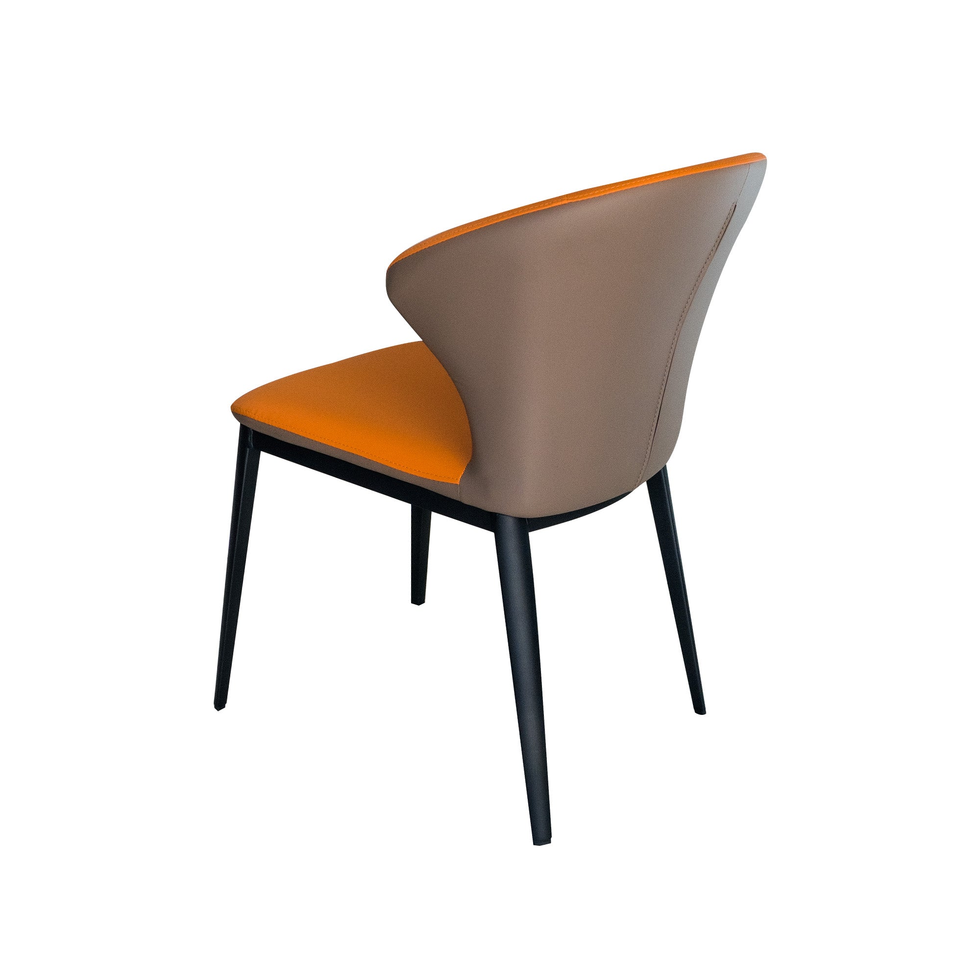 Jasper Modern PU Leather Shell Dining Chair